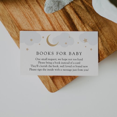 Moon and Stars Books for Baby insert card