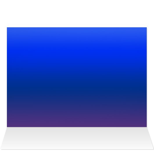 Moon and Stars Custom Folded Invitation (Inside Horizontal (Top))