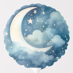 Moon and stars dreamy  balloon