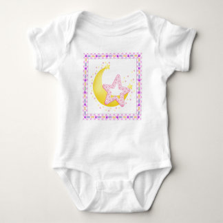 Moon and Stars For Baby Bodysuit
