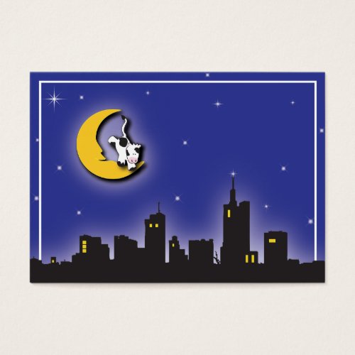 Moon and Stars  |  Information Card Business Card