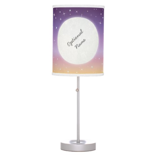 Moon and Stars Lamp for Kids  Sunset