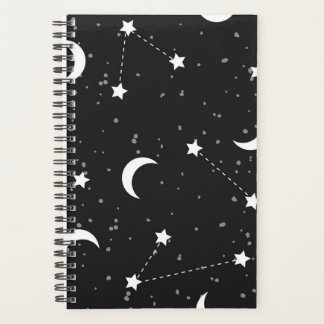 moon and stars magic planner