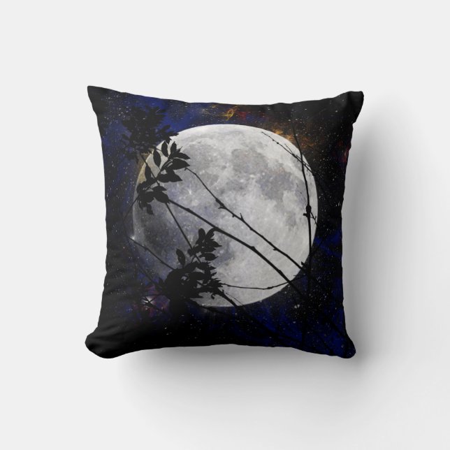 Moon and Stars Pillow (Front)