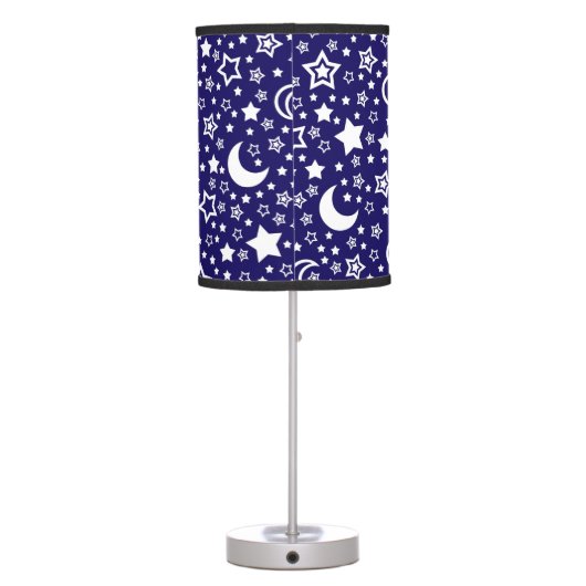 Moon and Stars Table Lamp (Back)