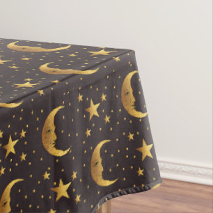 Moon and Stars Tablecloth