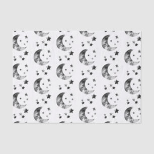Moon and Stars Tissue paper