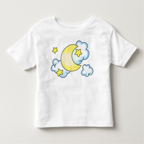 Moon and Stars Toddler T_shirt