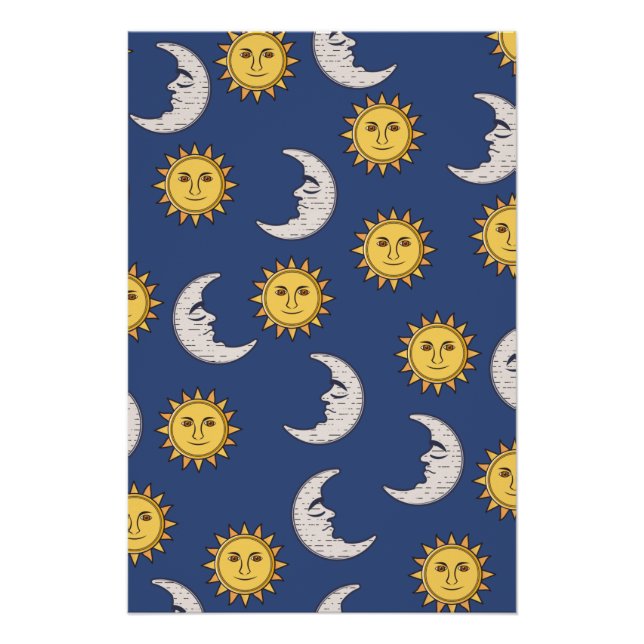 Moon and Sun Poster (Front)