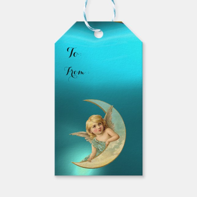 MOON ANGEL GIFT TAGS (Front)