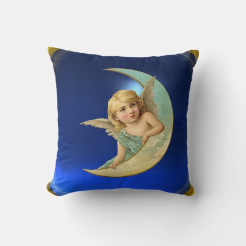 MOON ANGEL THROW PILLOW