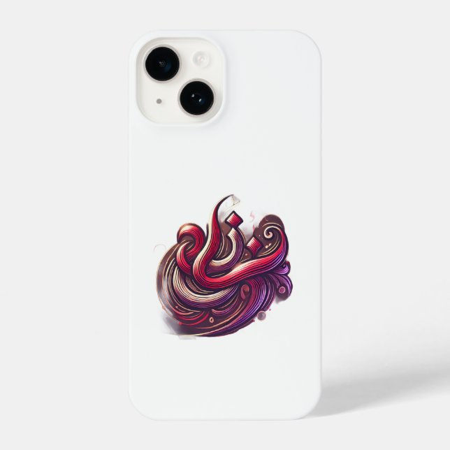 moon arabic style iPhone case (Back)