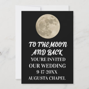 MOON & BACK CUSTOM WEDDING INVITATIONS