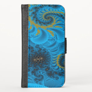 Moon Beams iPhone X Wallet Case
