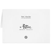 Moon Bear Card - "Rosie" (Back Horizontal)