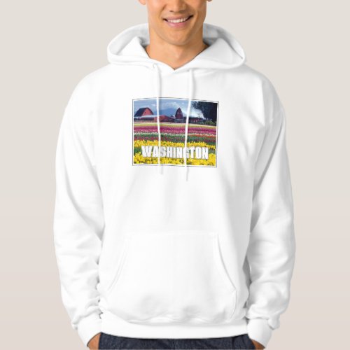 Moon Bridge  Pond in Winter  Seattle Washington Hoodie