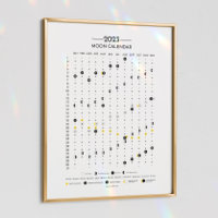 Moon Calendar 2023 Zodiac Calendar PT