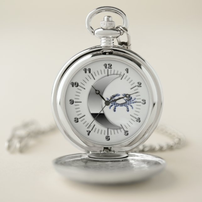 Moon (Cancer) Pocket Watch (Inside)