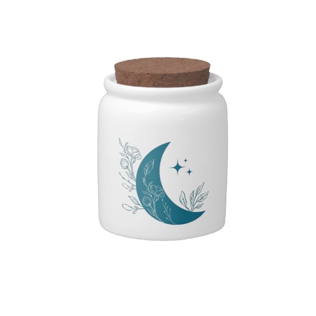 Moon Candy Jar (Front)