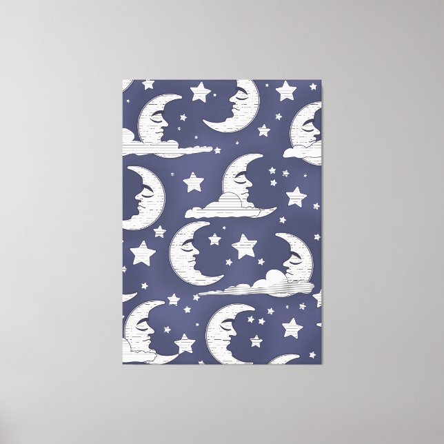 Moon Canvas Print (Front)