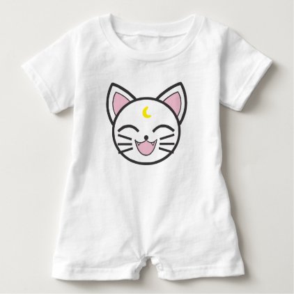 moon cat baby romper