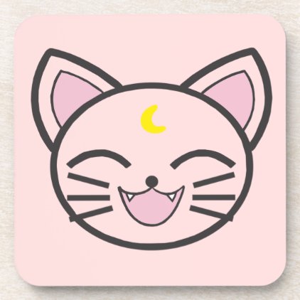 moon cat coaster