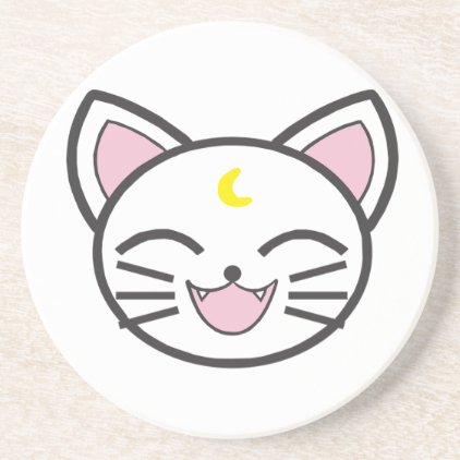 moon cat coaster