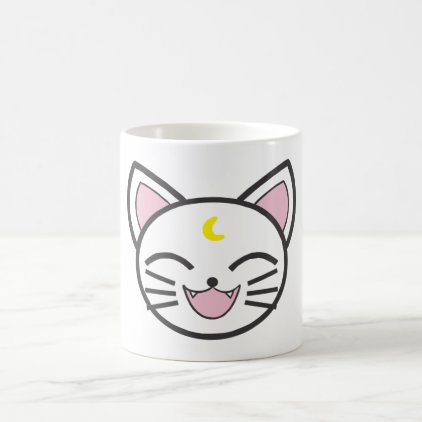 moon cat coffee mug