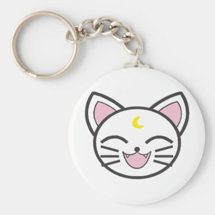 moon cat keychain