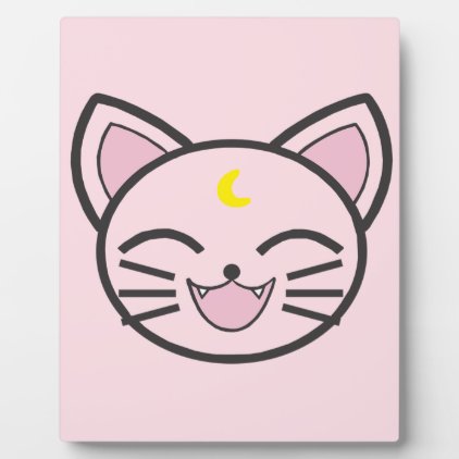 moon cat plaque