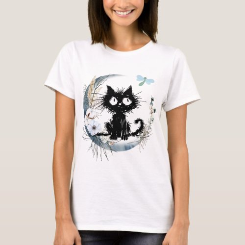 Moon Cat T_Shirt