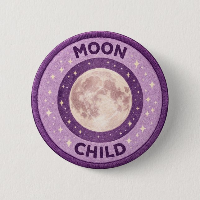 Moon Child Button (Front)
