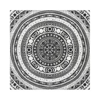 Moon Child Mandala Metal Print