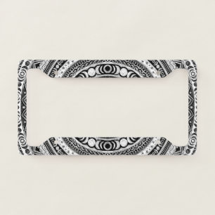 Moon Child Mandala Triple Moon Witch License Plate Frame