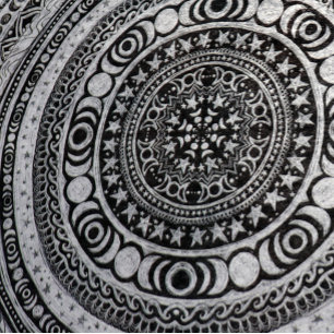 Moon Child Mandala Triple Moon Witch Tissue Paper