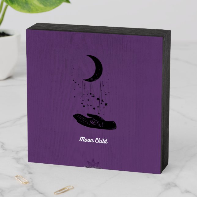 Moon Child Plaque (In Situ Horizontal)
