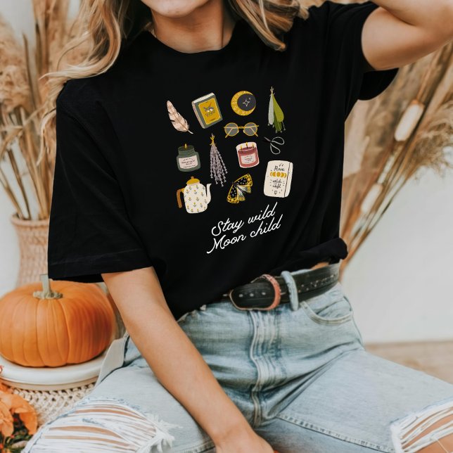 Moon Child Vibes  T-Shirt (Creator Uploaded)