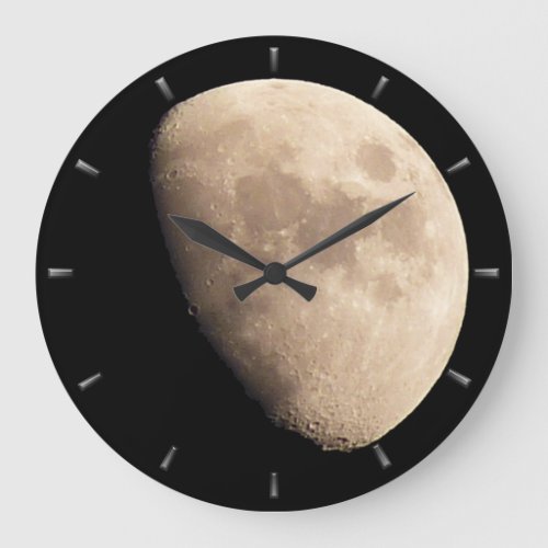 Moon Clock Romantic Moon Wall Clocks Personalize