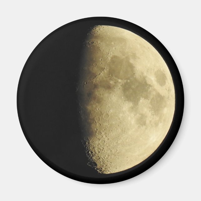 Moon Close Up Photo  Magnet (Front)