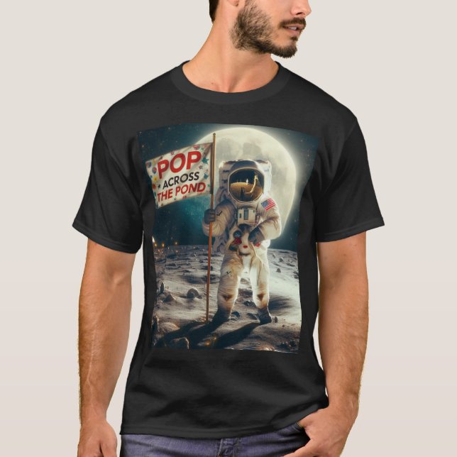 Moon color design T-Shirt (Front)