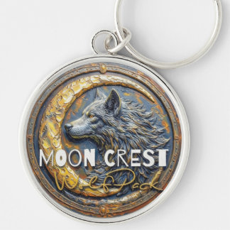 Moon Crest Pack Premium Keychain
