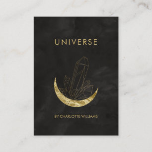 Moon Crystal Energy Healer Business Card