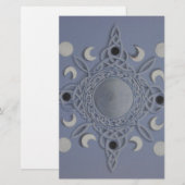 Moon cycle -celtic knot (Front/Back)