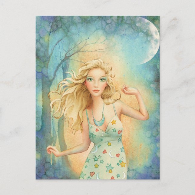 "Moon Dance" By Scot Howden Postcard (Front)
