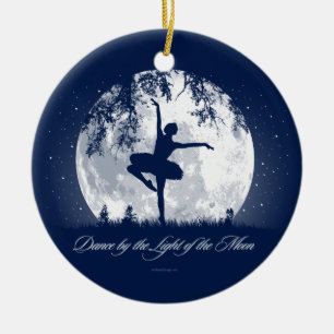 Moon Dance Ceramic Ornament