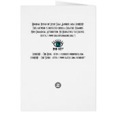 Moon Dance - Personalized Cards (Back)