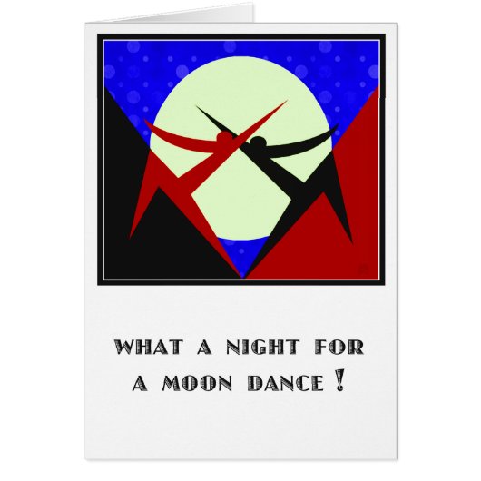Moon Dance - Personalized Cards (Front)