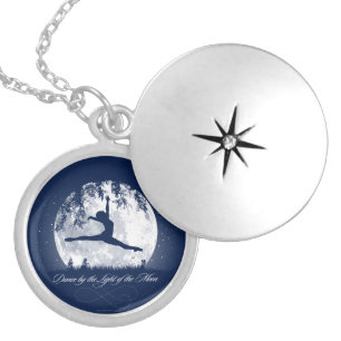 Moon Dance Silver Plated Necklace