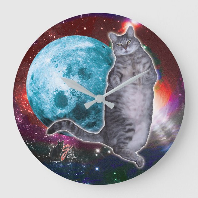 Moon Dancer Bosco Large Clock (Front)