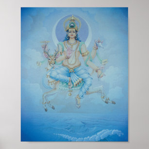 Moon Deity Poster